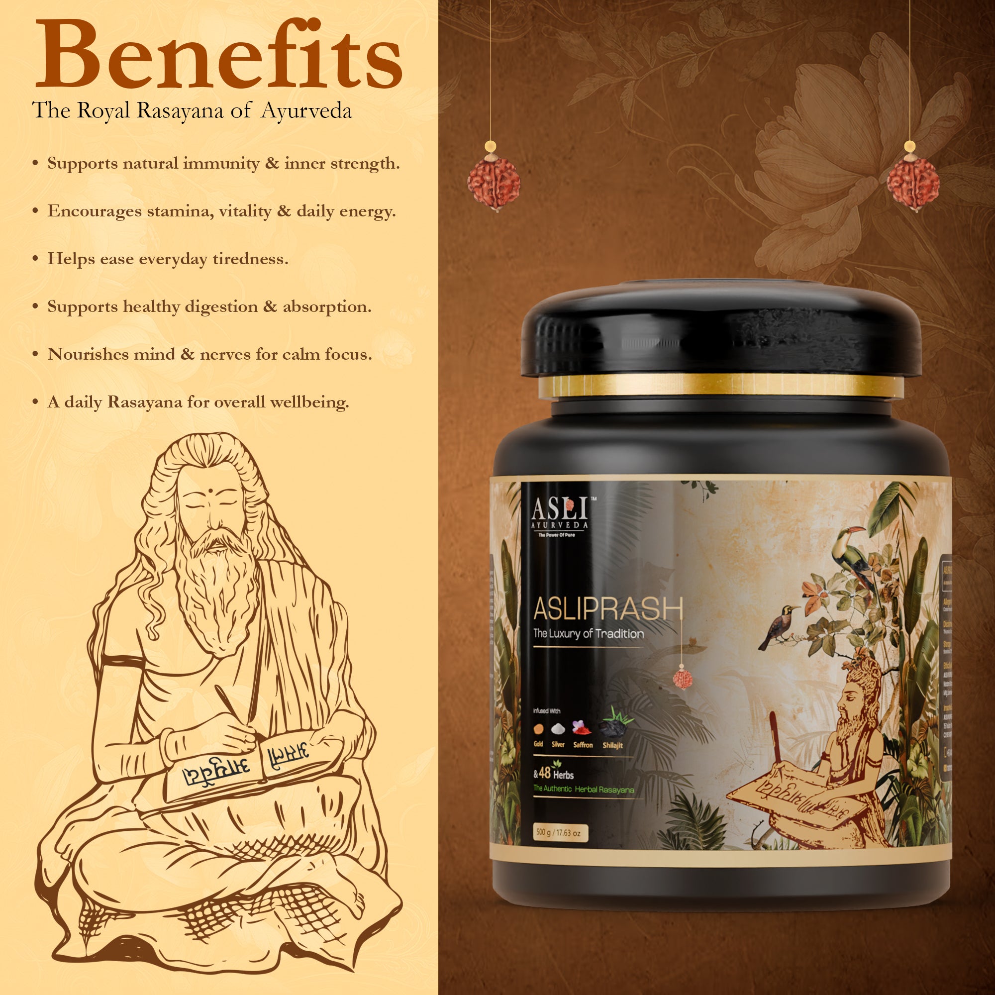 ASLI PRASH — THE ROYAL RASAYANA OF AYURVEDA