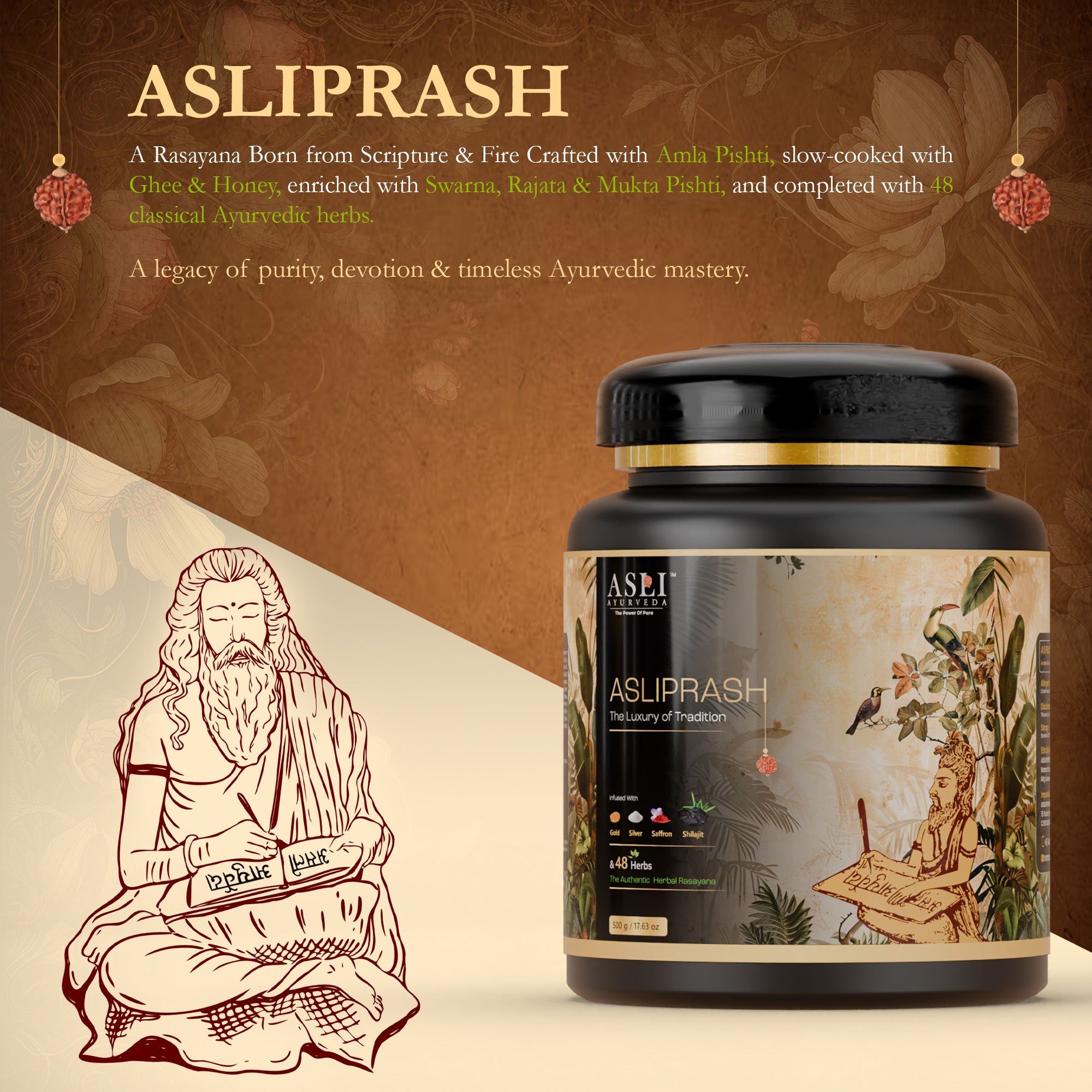 ASLI PRASH — THE ROYAL RASAYANA OF AYURVEDA